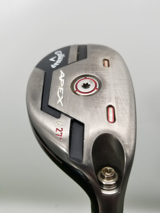 2021 CALLAWAY APEX 21 6 HYBRID 27* REGULAR PROJ.X EVENFLOW RED MX 38.5" +HC GOOD