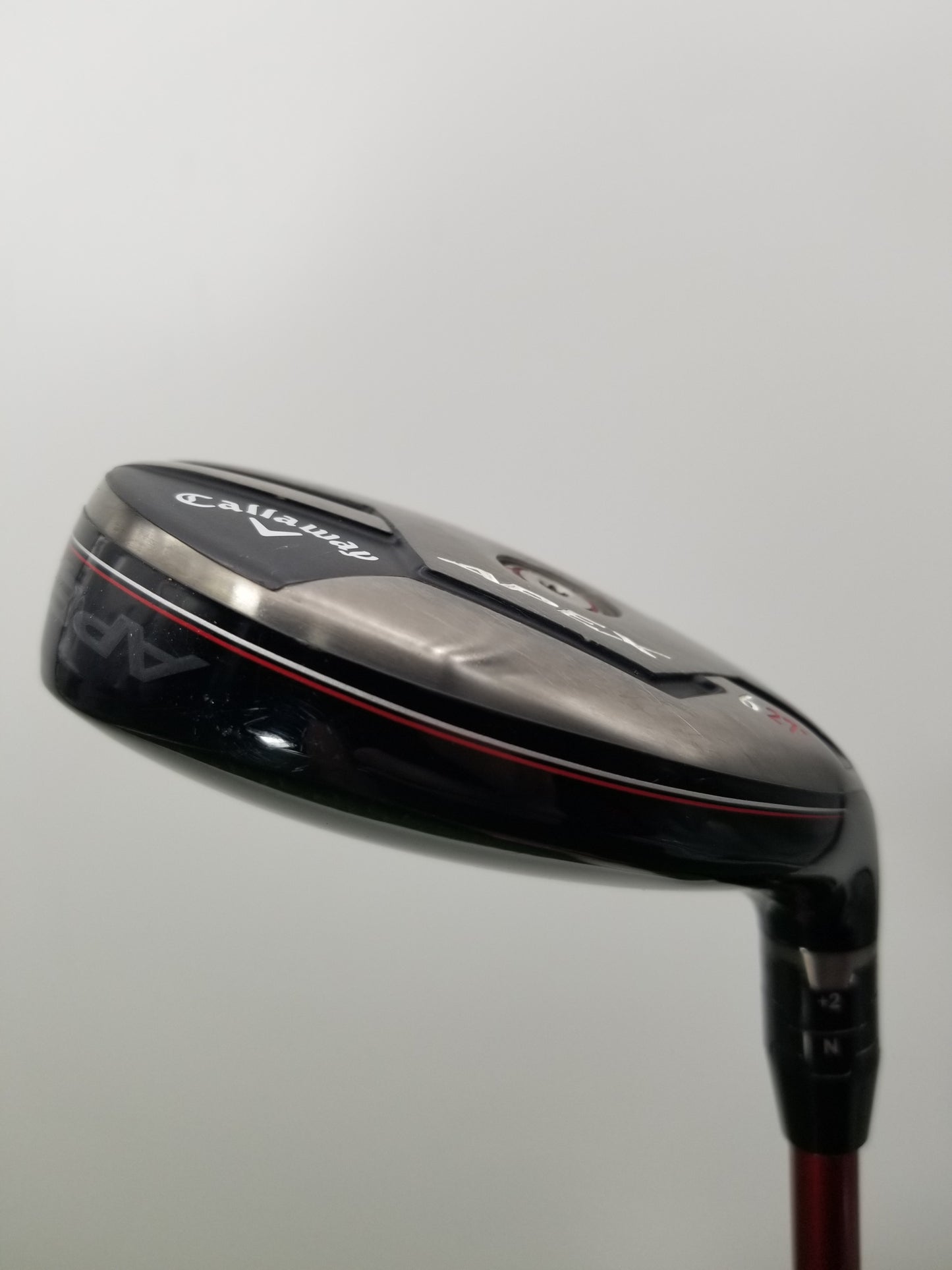 2021 CALLAWAY APEX 21 6 HYBRID 27* REGULAR PROJ.X EVENFLOW RED MX 38.5" +HC GOOD