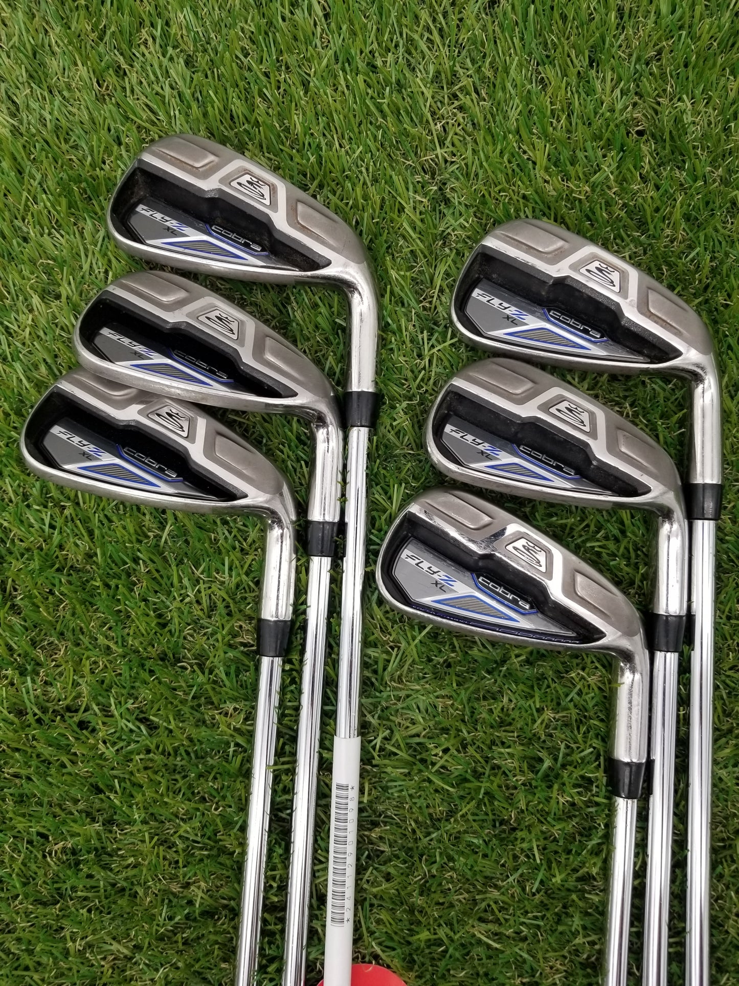 2014 COBRA FLY Z XL IRON 4-PW (NO 7 IRON) REGULAR COBRA FLY STEEL SHAFT FAIR