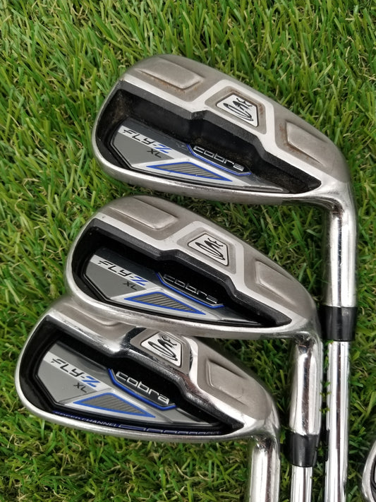 2014 COBRA FLY Z XL IRON 4-PW (NO 7 IRON) REGULAR COBRA FLY STEEL SHAFT FAIR