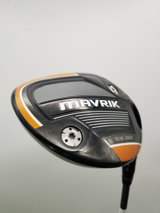 2020 CALLAWAY MAVRIK SUB ZERO DRIVER 10.5* STIFF EVEN FLOW RIPTIDE 60G FAIR