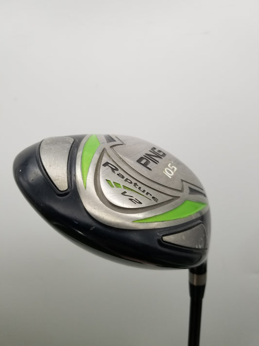 2009 PING RAPTURE V2 DRIVER 10.5* REGULAR TFC 939 D FAIR