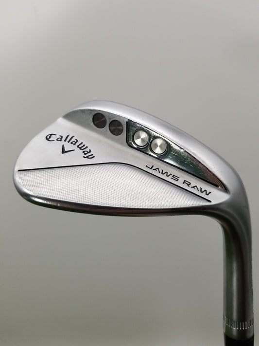 2023 CALLAWAY JAWS RAW FULL TOE WEDGE 58*/10J WEDGE FLEX  PROJ.X CATALYST GOOD