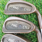 PING EYE 2 BERYLLIUM COPPER IRON SET 2-PW,SW REUGLAR STEEL SHAFT GOOD