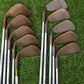 PING EYE 2 BERYLLIUM COPPER IRON SET 2-PW,SW REUGLAR STEEL SHAFT GOOD