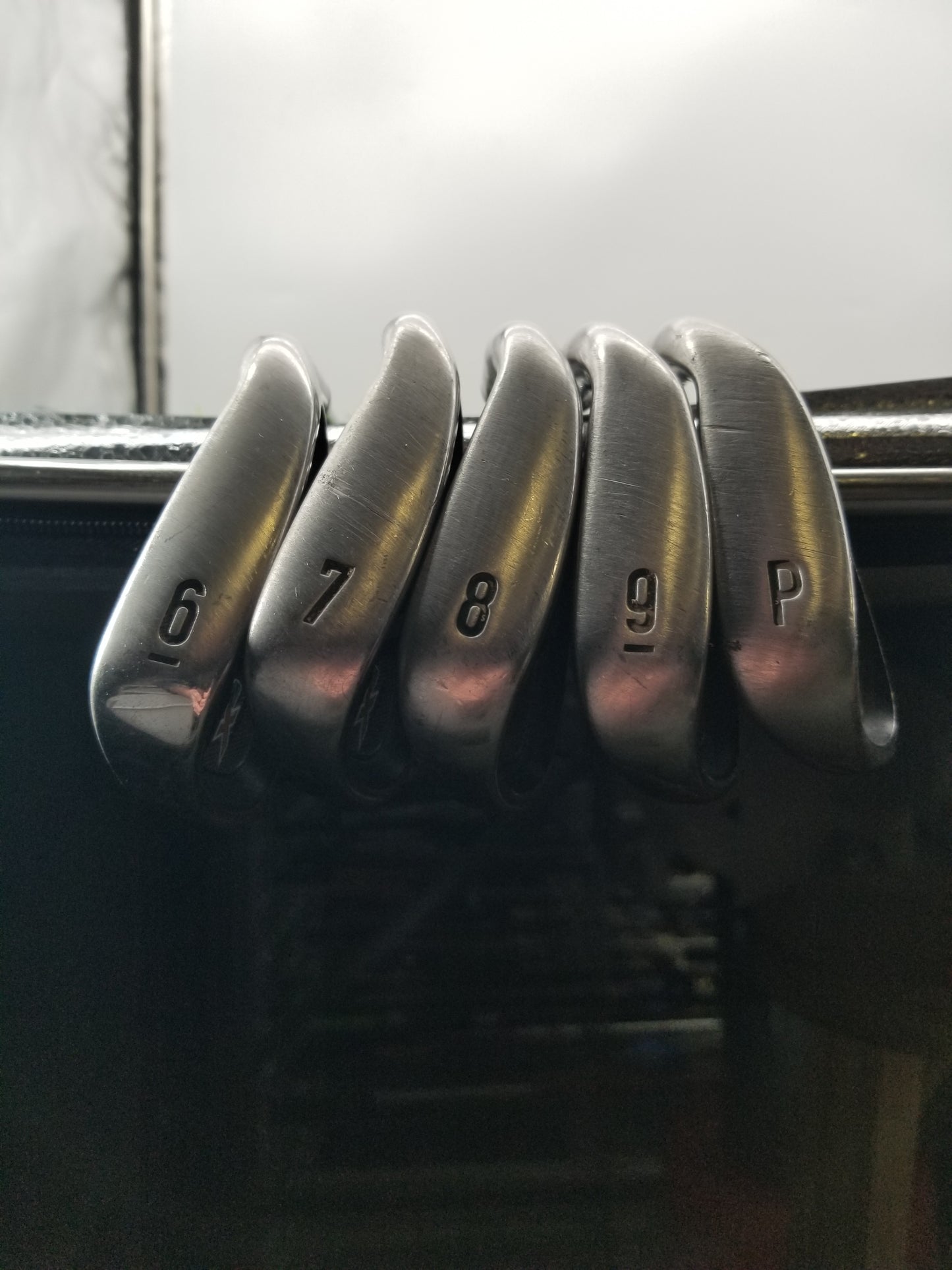 2013 CALLAWAY X2 HOT IRON SET 6-PW REGULAR STEEL SHAFT GOOD