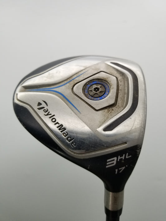 2013 TAYLORMADE JETSPEED 3 WOOD HL 17* STIFF MATRIX VELOX T 69G +HC FAIR