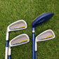 LEFTY JUNIOR PROSIMMON CLUB SET 3W,5I,7I,9I JUNIOR FLEX (KIDS 53"-54" TALL) GOOD