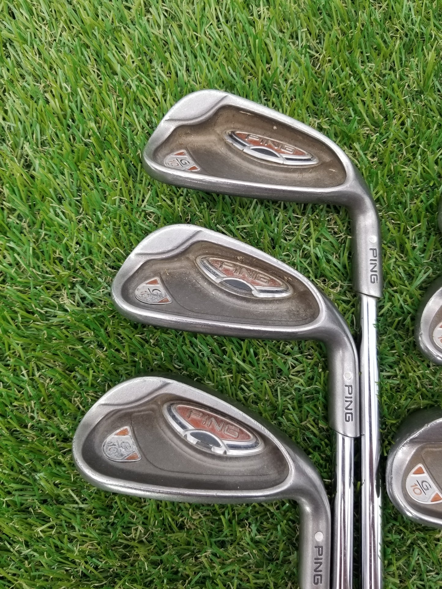 2007 PING G10 IRON SET 5-PW,SW REGULAR PING AWT GOOD