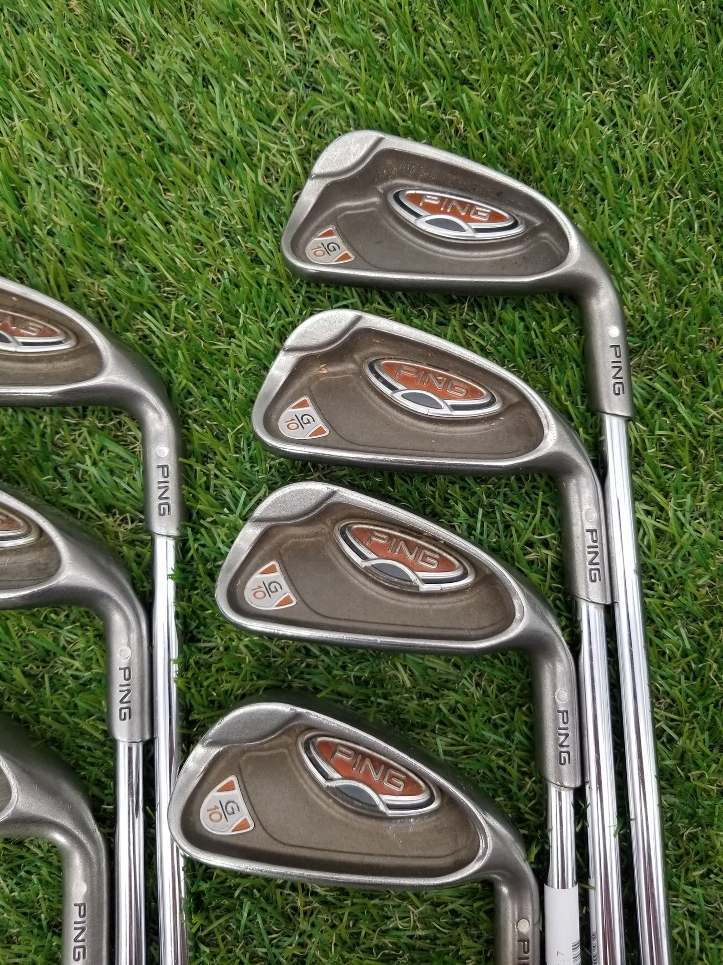 2007 PING G10 IRON SET 5-PW,SW REGULAR PING AWT GOOD