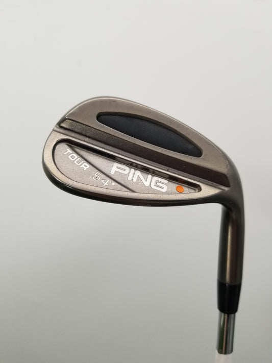 PING TOUR BLACK NICKEL WEDGE 54* STIFF DYNAMIC GOLD S300 ORANGE DOT 35" GOOD