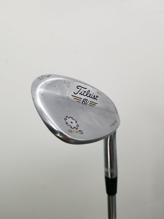 2014 TITLEIST VOKEY SM5 CHROME WEDGE 54/10 STIFF TT DYNAMIC GOLD 35" FAIR