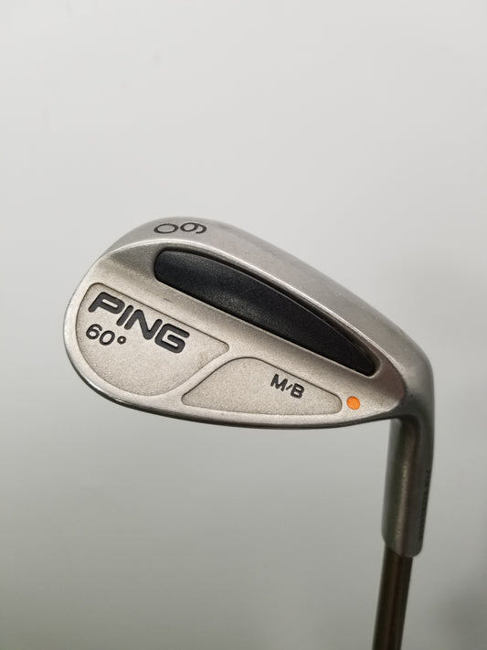 2006 PING M/B WEDGE 60* STIFF GRAPHITE DESIGN GAT95 35" ORANGE DOT GOOD