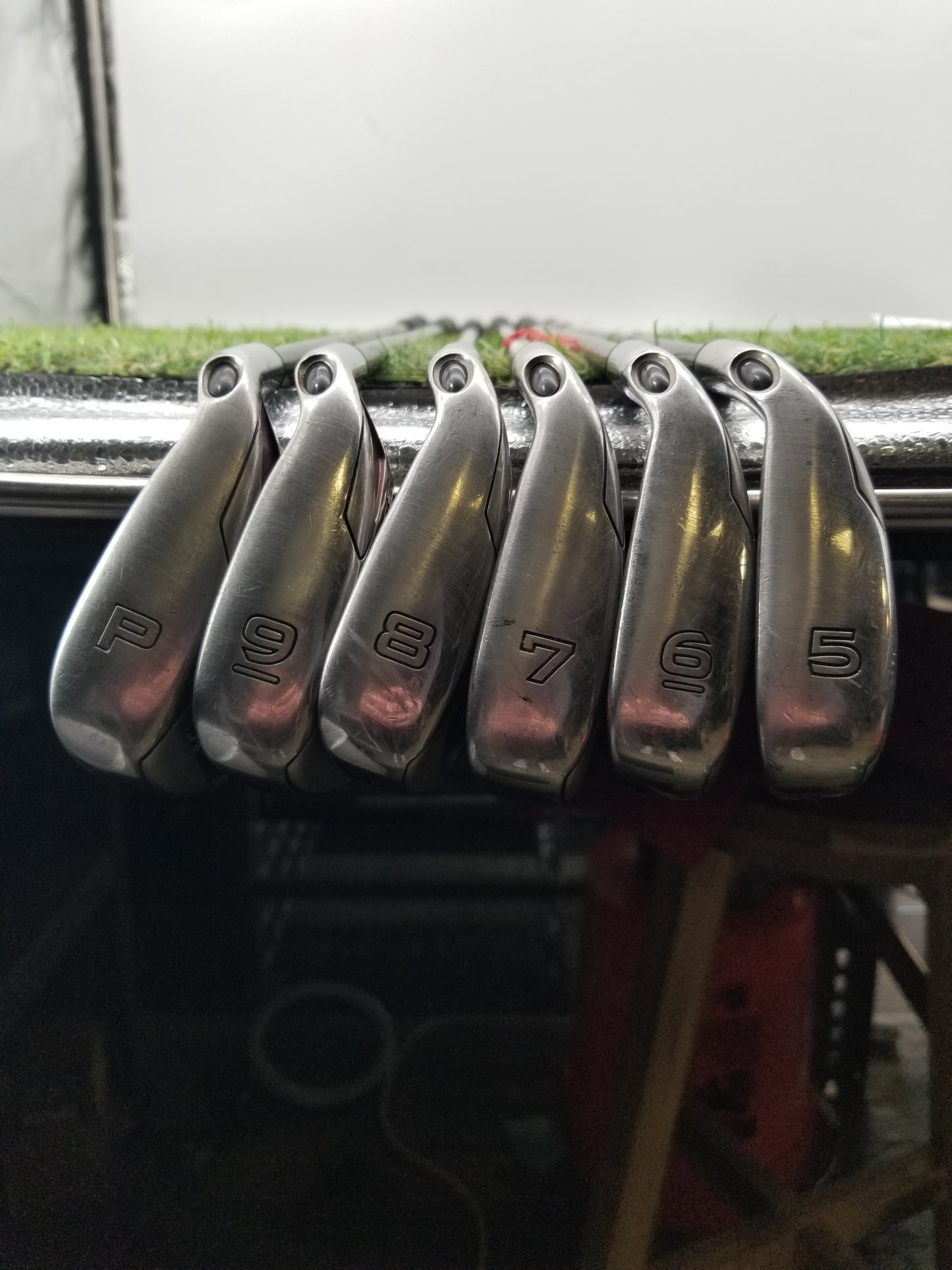 2010 CALLAWAY DIABLO EDGE IRON SET 5-PW SENIOR CALLAWAY GRAPHITE 65G GOOD