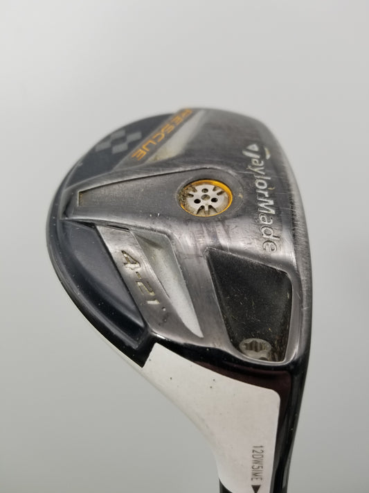 2011 TAYLORMADE RESCUE 11 4 HYBRID 21* REGULAR ALDILA RIP 65 +HC GOOD