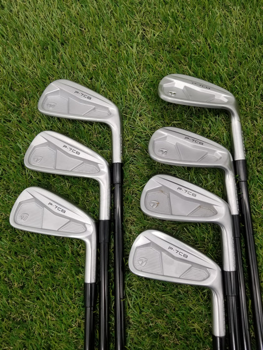 2024 TAYLORMADE P7CB IRON SET 4-PW TOUR EXTRA STIFF MISTUBISHI MMT 105 VERYGOOD