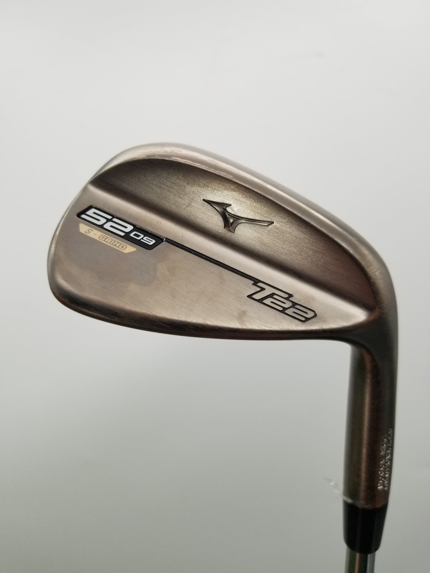 2023 MIZUNO T22 WEDGE 52*/09 STIFF DYNAMIC GOLD TOUR ISSUE S400 35.5" DEMO