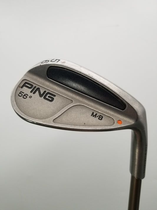 2006 PING M/B WEDGE 56* STIFF GRAPHITE DESIGN GAT95 35.5" ORANGE DOT GOOD