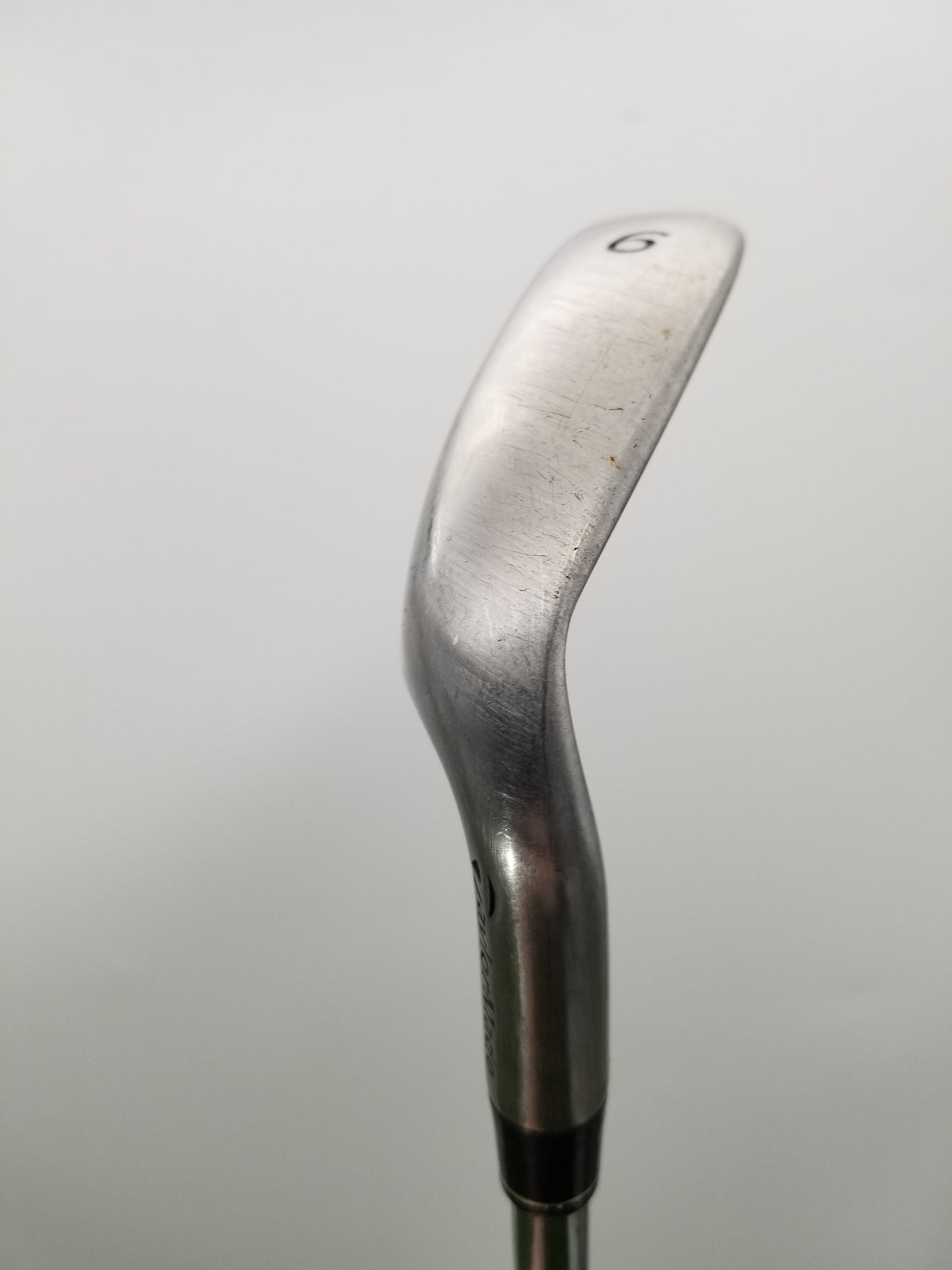 2005 TAYLORMADE RAC OS 9 IRON STIFF T-STEP 90G 35.5" FAIR