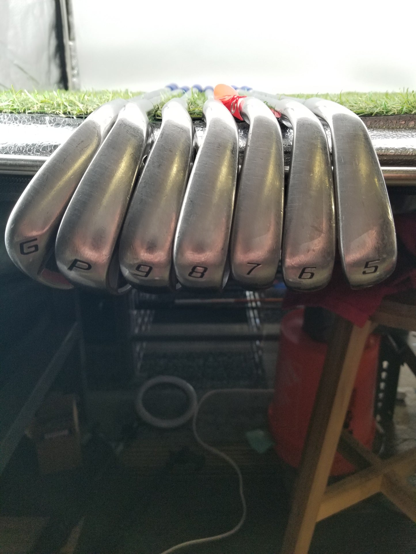 2018 COBRA KING F8 ONE LENGTH IRON SET 5-PW,GW STIFF ONE FLIGHTED GOOD