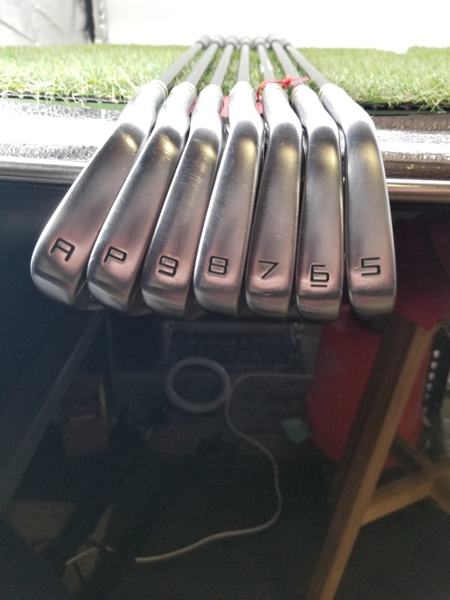 2024 TAYLORMADE P7CB IRON SET 5-PW,AW STIFF KBS TOUR VERYGOOD