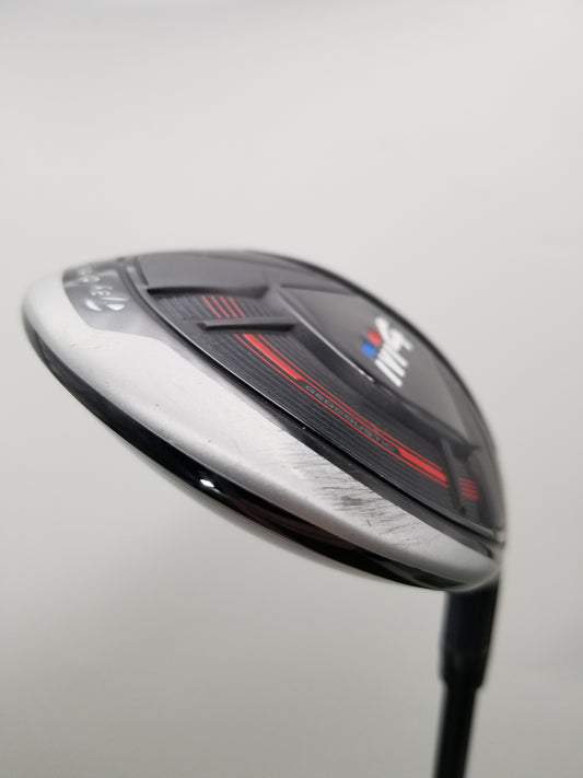 2018 TAYLORMADE M4 3 WOOD HL 16.5 STIFF FUJIKURA ATMOS RED 6 +HC GOOD