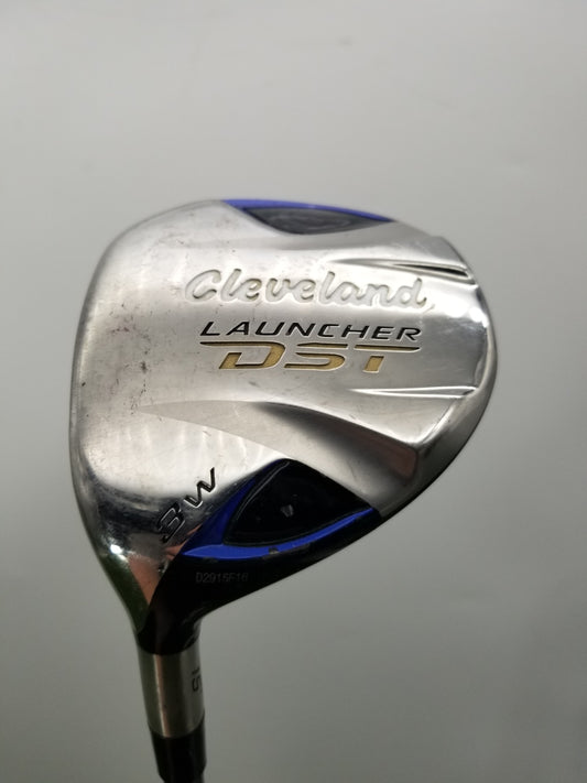 LEFTY 2010 CLEVELAND LAUNCHER DST 3 WOOD 15* STIFF DIAMANA RED 64VSL FAIR