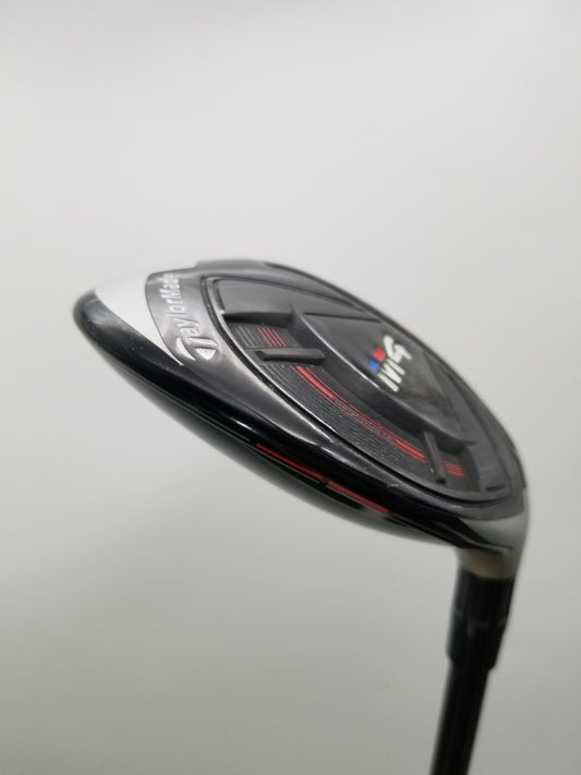 2018 TAYLORMADE M4 6 HYBRID 28* SENIOR FUJIKURA ATMOS RED 5 +HC FAIR