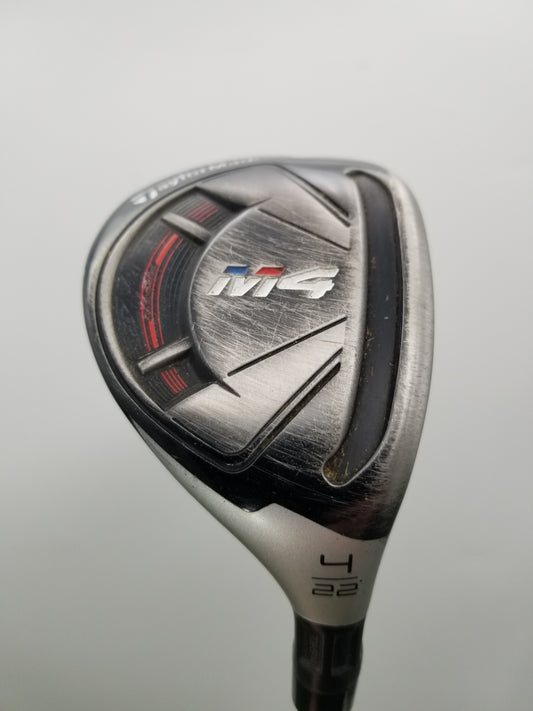 2018 TAYLORMADE M4 4 HYBRID 22* SENIOR FUJIKURA ATMOS RED 5 +HC FAIR