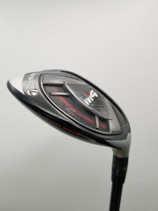 2018 TAYLORMADE M4 4 HYBRID 22* SENIOR FUJIKURA ATMOS RED 5 +HC FAIR