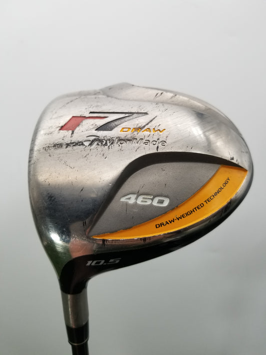 LEFTY 2008 TAYLORMADE R7 DRAW DRIVER 10.5* REGULAR MITSUBISHI REAX 55 FAIR