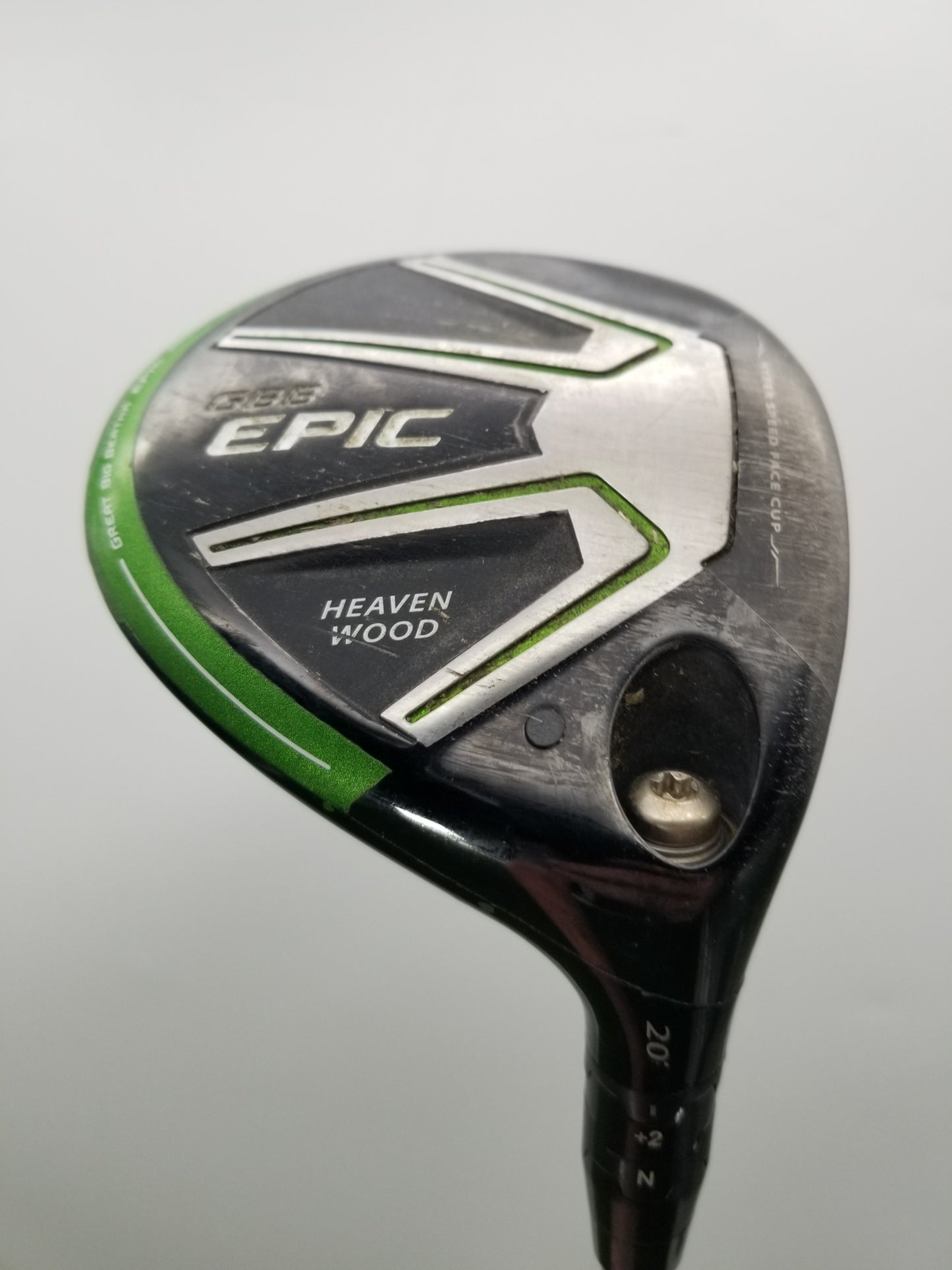 2017 CALLAWAY GBB EPIC HEAVENWOOD 20* LADIES DIAMANA M+40 GREEN FAIR