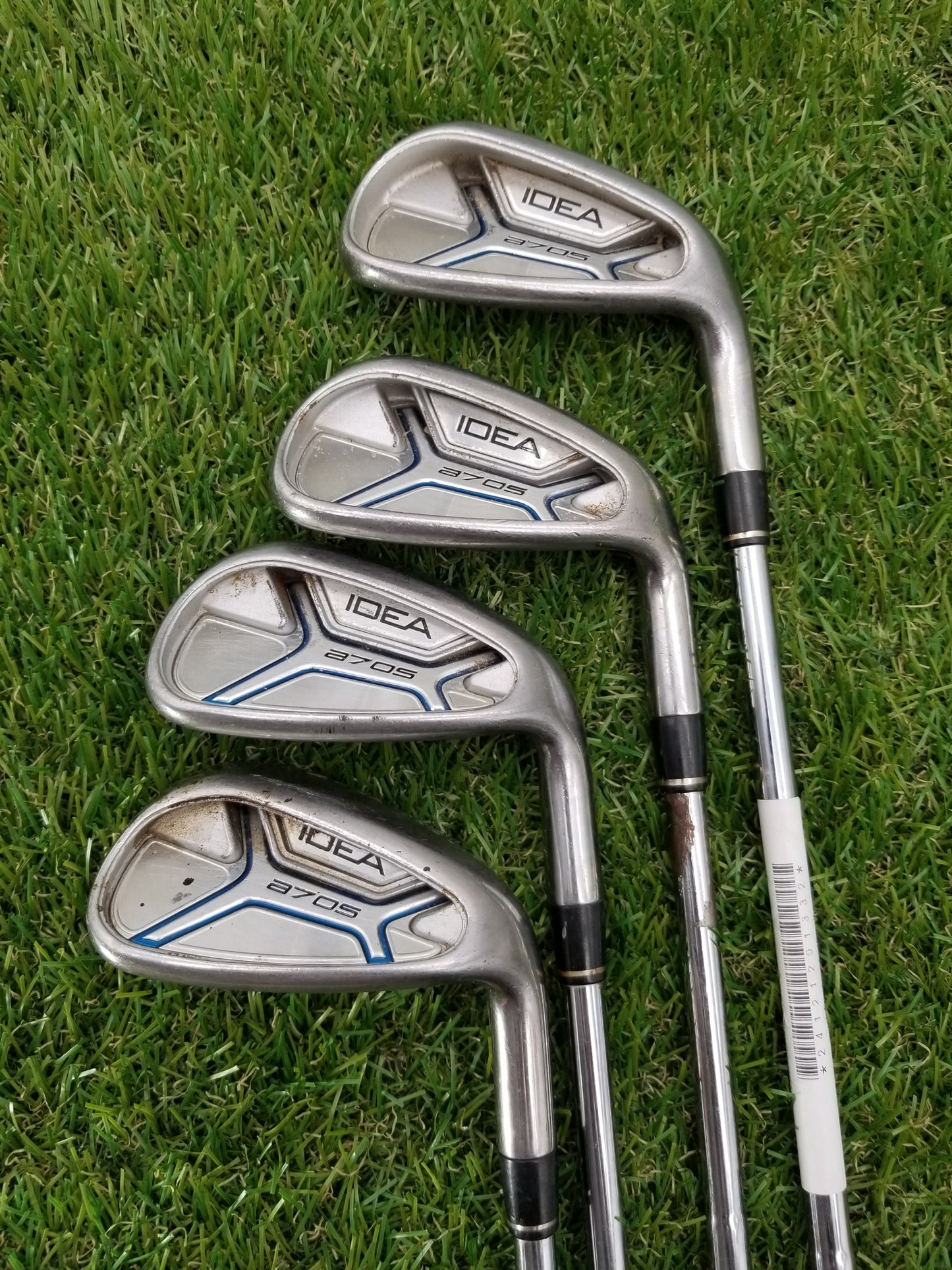 2010 ADAMS IDEA A7 OS IRON SET 8-PW,GW REGULAR ADAMS LITE 85 FAIR