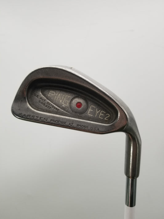 PING EYE 2 4 IRON STIFF KARSTEN STEEL 38.5" RED DOT FAIR