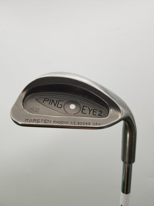 PING EYE 2 XG SAND WEDGE STIFF TRUE TEMPER DYNAMIC GOLD S300 35" WHITE DOT GOOD