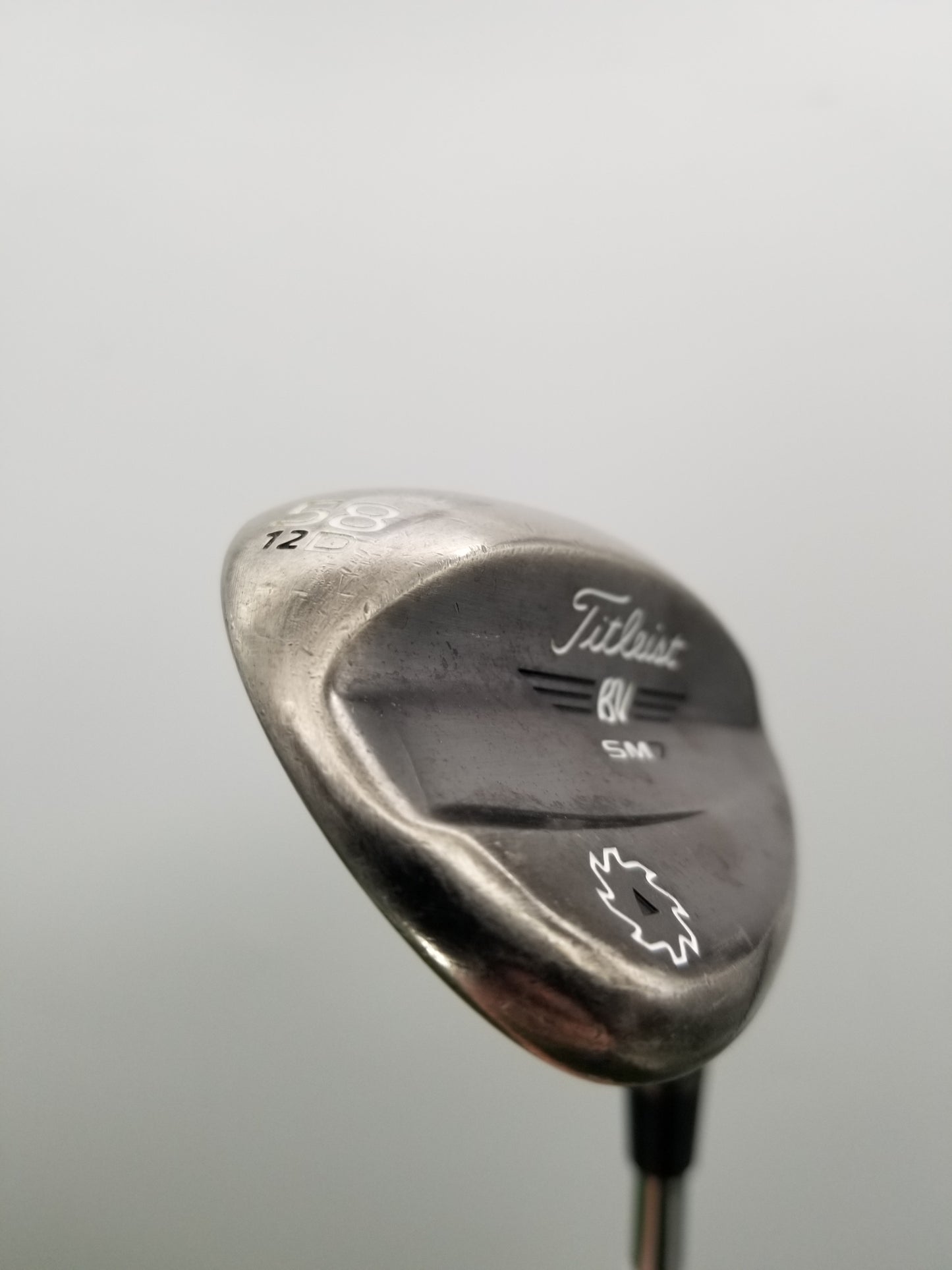 2018 TITLEIST VOKEY SM7 BRUSHED STEEL WEDGE 58*/12D VOKEY STOCK 35" GOOD