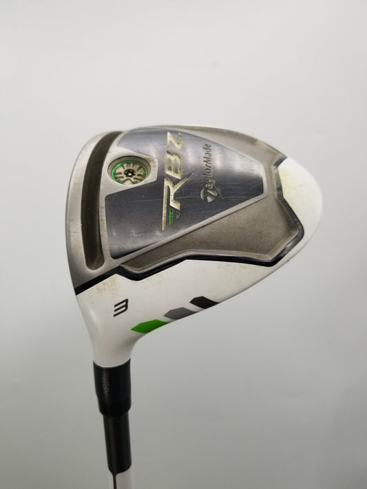 LEFTY 2012 TAYLORMADE RBZ 3 WOOD 15* REGULAR MATRIX OZIK XCON-5 GOOD