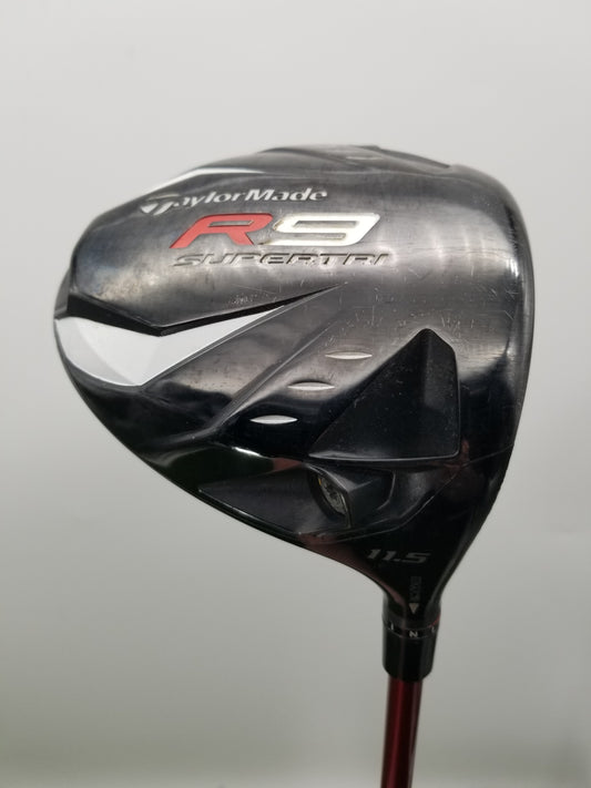 2010 TAYLORMADE R9 SUPERTRI DRIVER 11.5* SENIOR FUJIKURA MOTORE 60 GOOD