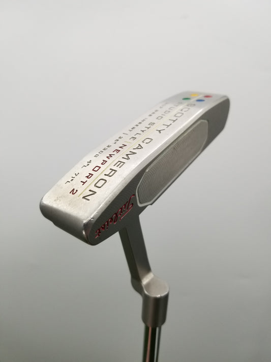 SCOTTY CAMERON STUDIO STYLE NEWPORT 2 PUTTER 35" +HC VERYGOOD