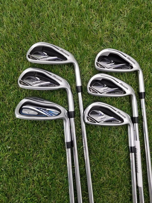 2010 MIZUNO JPX800 HD IRON SET 6-PW,SW REGULAR TT DYNALITE GOLD XP R300 GOOD