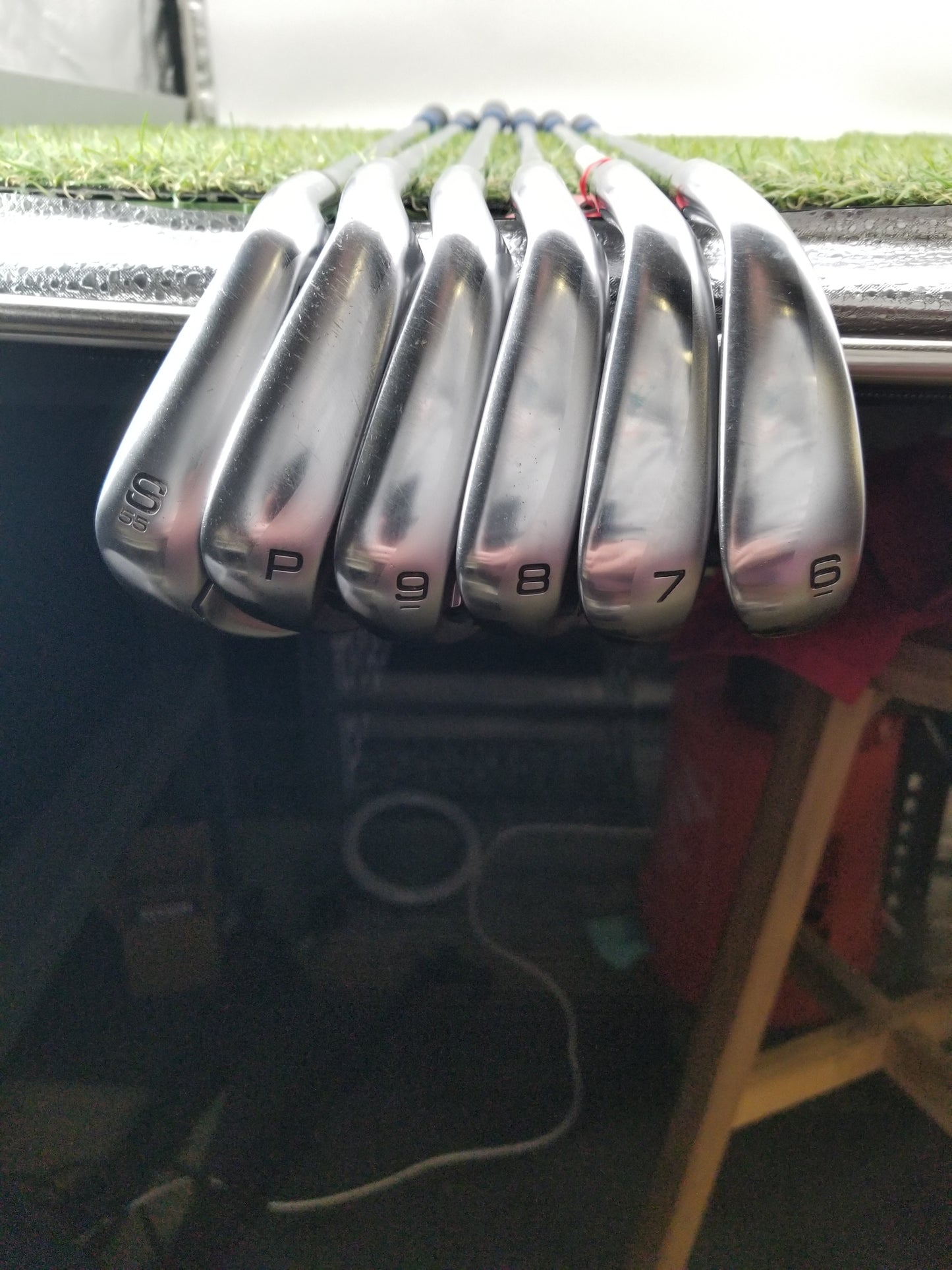 2010 MIZUNO JPX800 HD IRON SET 6-PW,SW REGULAR TT DYNALITE GOLD XP R300 GOOD