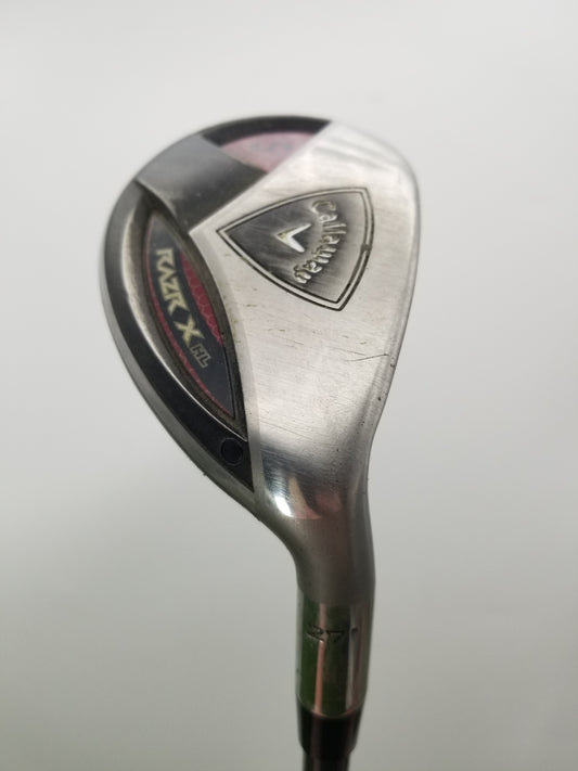 2011 CALLAWAY RAZR X HL 5 HYBRID 27* LADIES CALLAWAY 50G FAIR