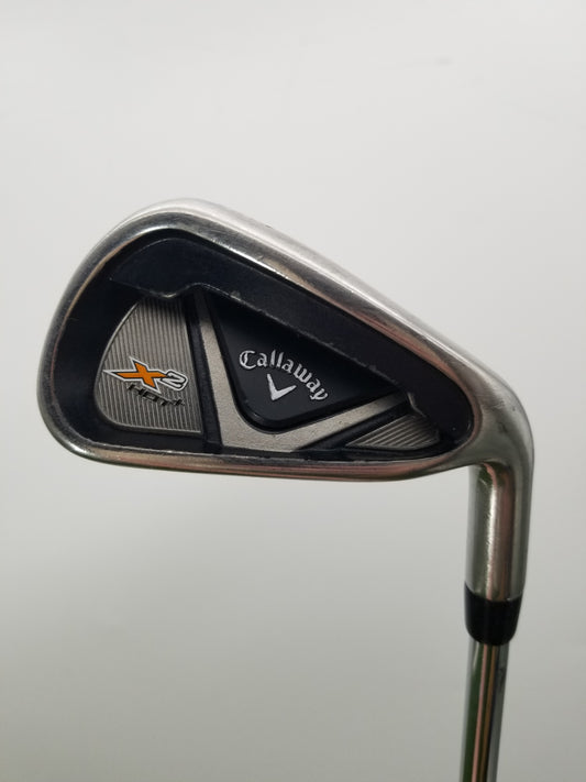 2013 CALLAWAY X2 HOT 6 IRON REGULAR CALLAWAY STEEL 35.5" GOOD