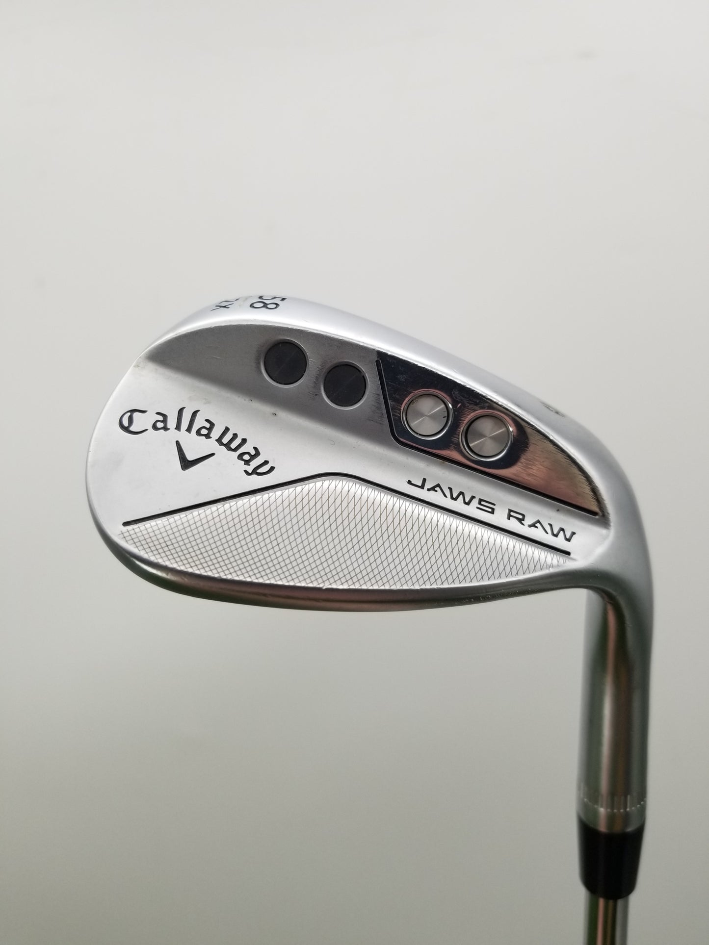 2023 CALLAWAY JAWS RAW WEDGE 58/12X WEDGE FLEX DYN.GOLD TOUR ISSUE 115 GOOD