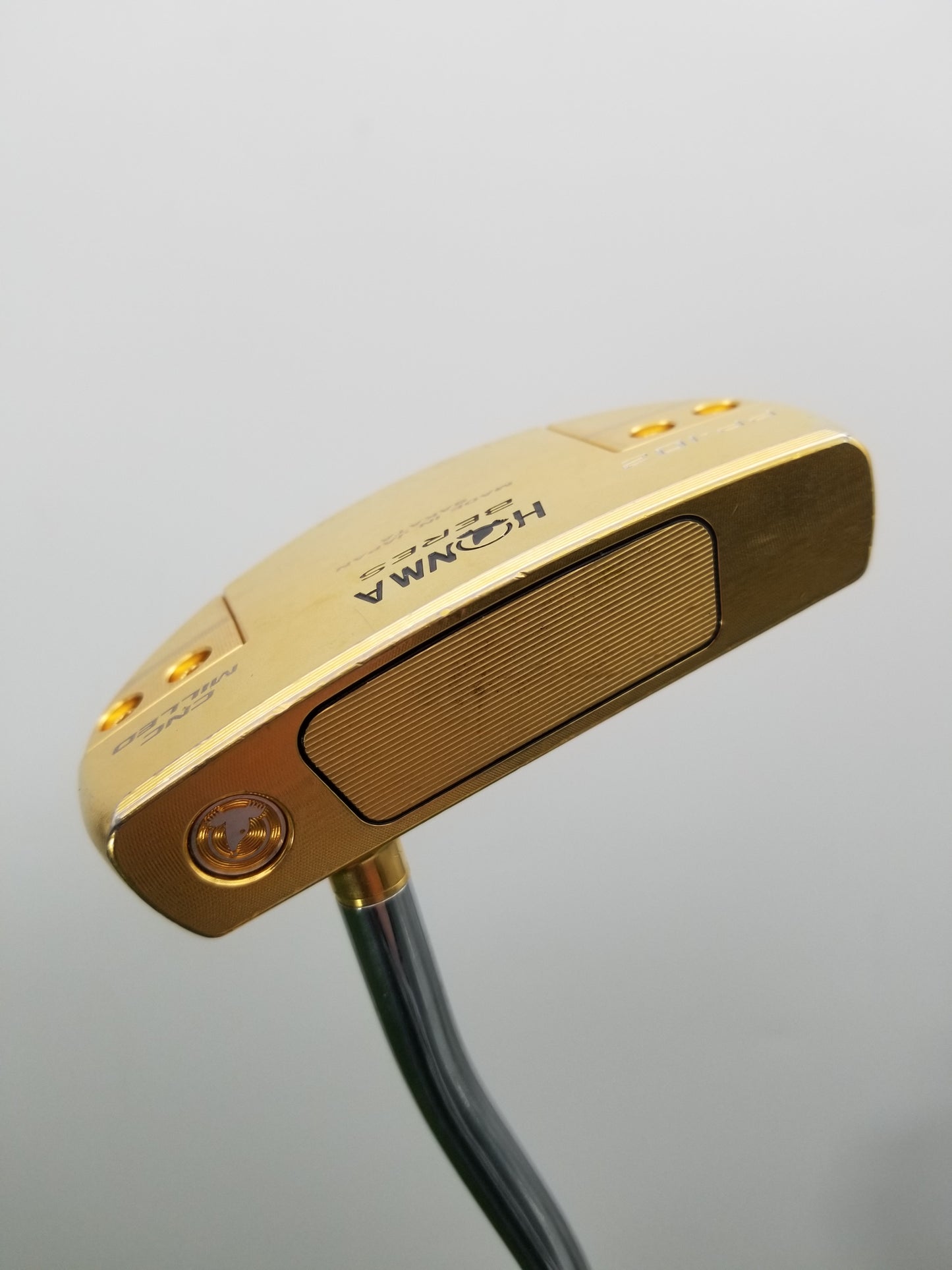 HONMA BERES PP-102 CNC MILLED GOLD PUTTER 35" +HC VERYGOOD