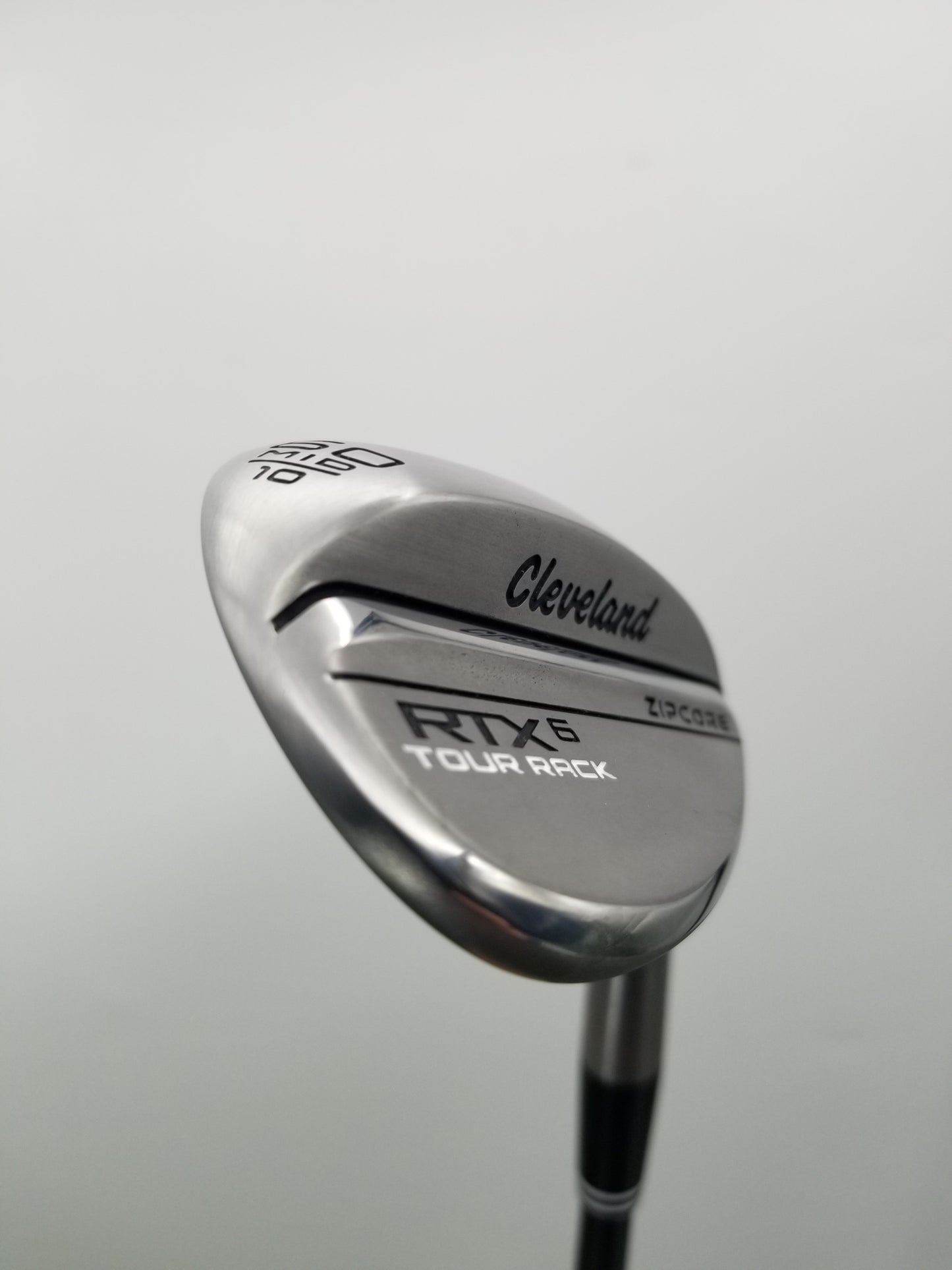 2023 CLEVELAND RTX6 ZIPCORE WEDGE 60/10MID STIFF DYNAMIC GOLD TOUR ISSUE DEMO