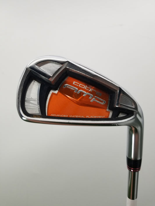 2011 COBRA AMP 5 IRON STIFF STEEL STOCK 38" VERYGOOD