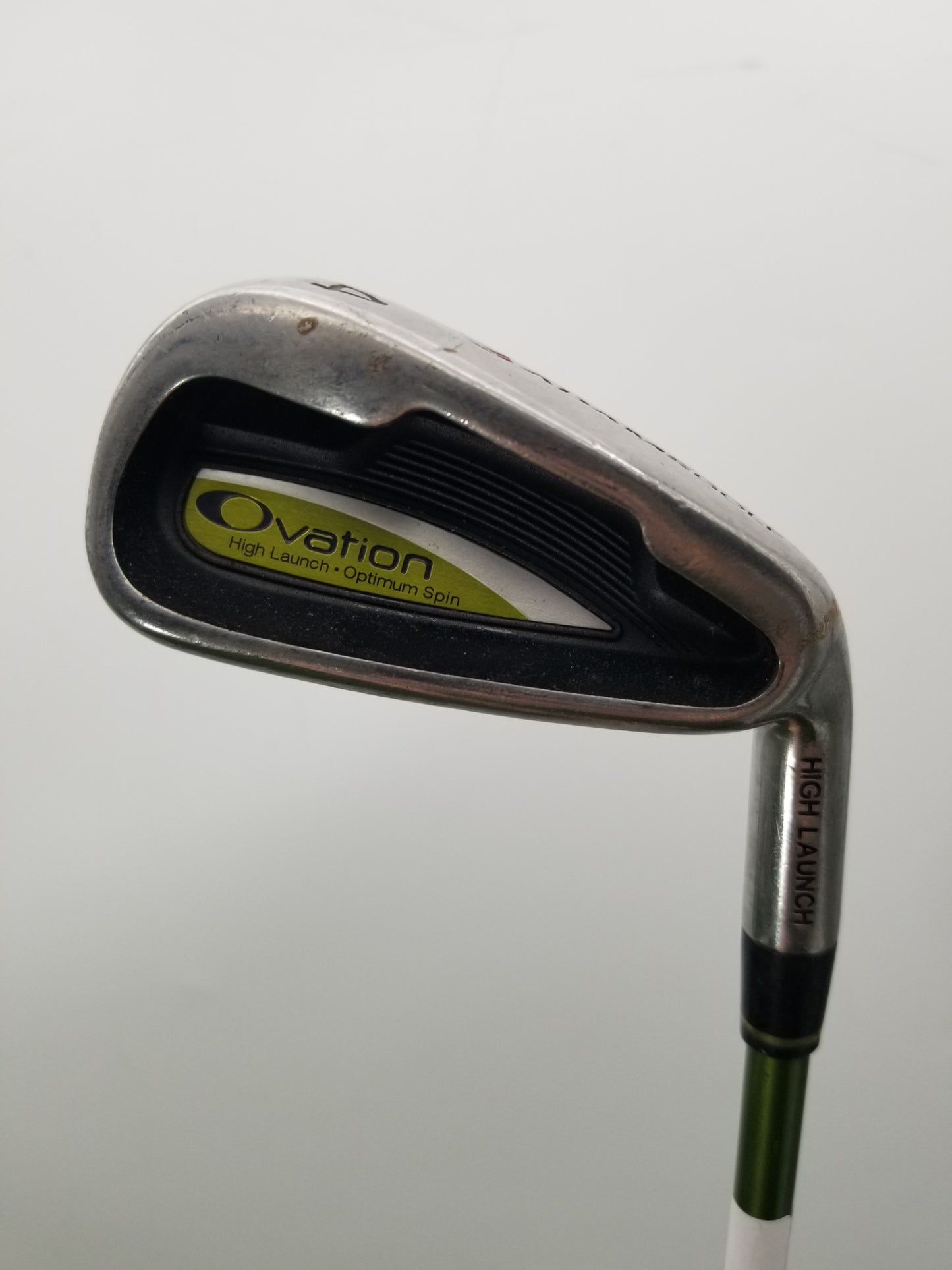 ADAMS OVATION 4 IRON STIFF ALDILA GREEN 75G 38" FAIR