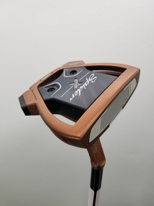 2019 TAYLORMADE SPIDER X COPPER PUTTER 34" +HC VERYGOOD