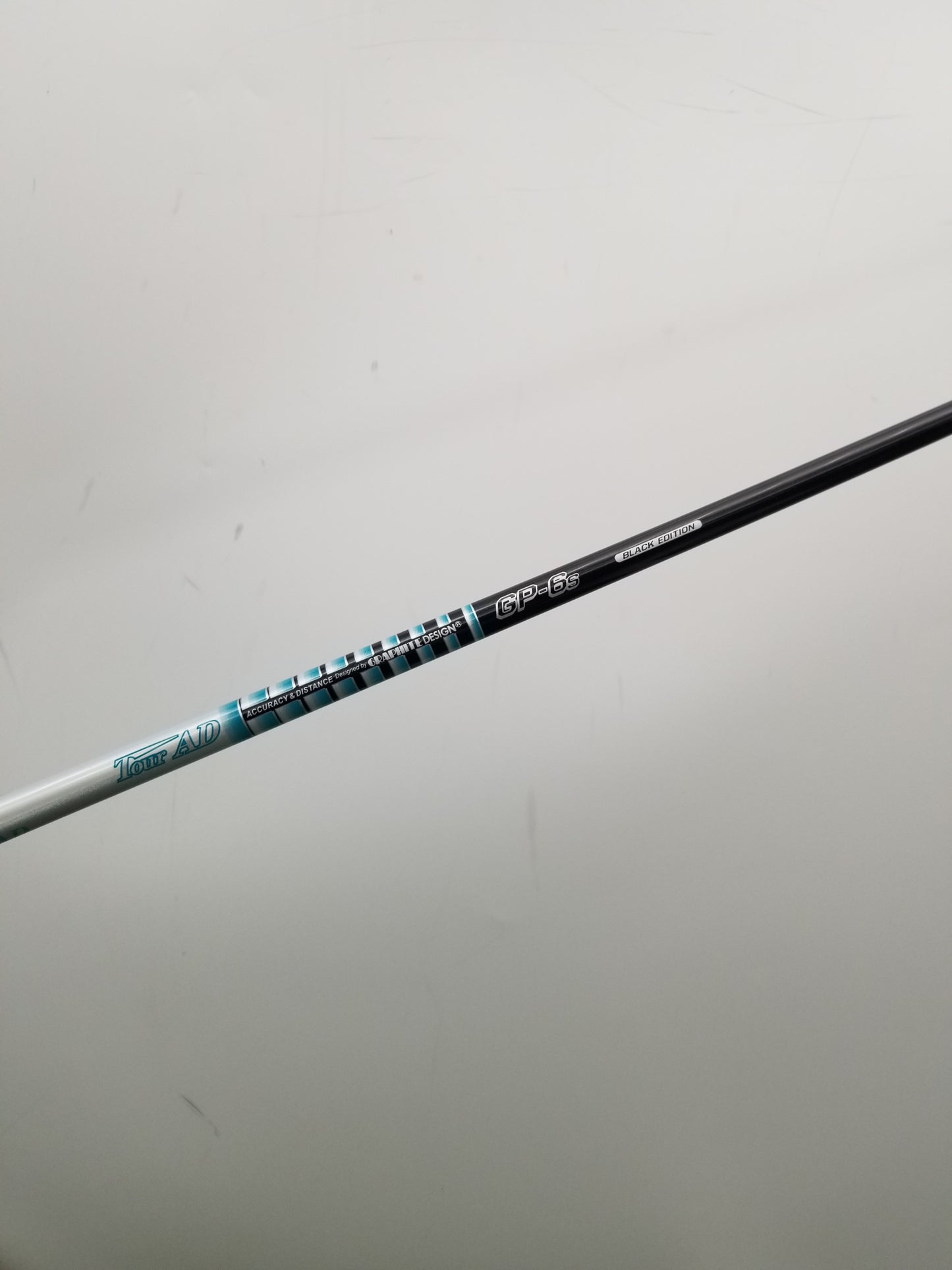 GRAPHITE DESIGN TOUR AD GP 6 BLACK DRIVER SHAFT 66G STIFF TMADE 44.5" VERYGOOD